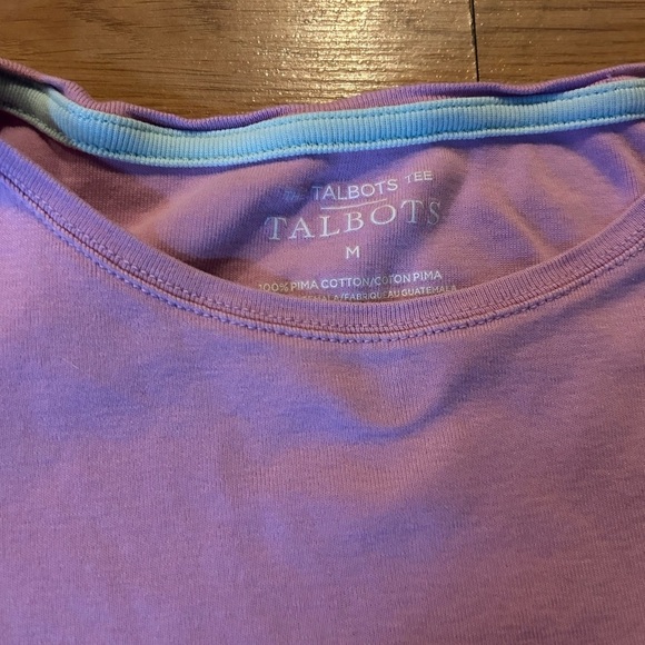 Talbots Short Sleeved Crewneck - Picture 4 of 4